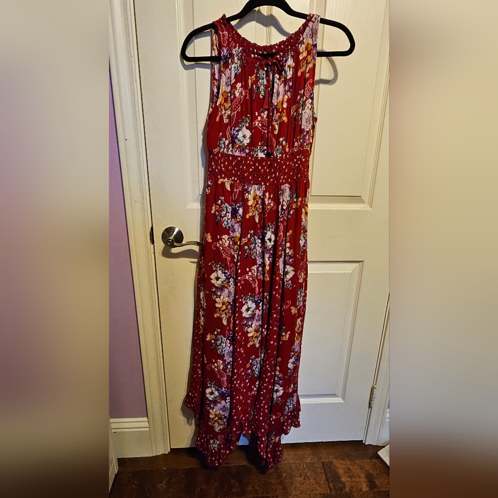 BILA red patterned dress